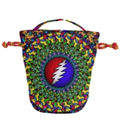 Grateful Dead Drawstring Bucket Bag by Semog4