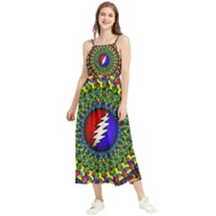 Grateful Dead Boho Sleeveless Summer Dress by Semog4