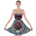 Grateful Dead Skull Rose Strapless Bra Top Dress View1