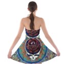 Grateful Dead Skull Rose Strapless Bra Top Dress View2