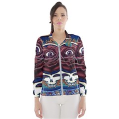 Grateful Dead Skull Rose Women s Windbreaker by Semog4