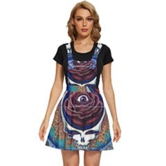 Grateful Dead Skull Rose Apron Dress by Semog4