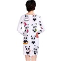 Playing Pandas Cartoons Long Sleeve Nightdress View2