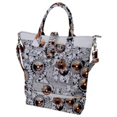 Gears Movement Machine Buckle Top Tote Bag by Semog4