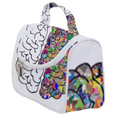 Brain Mind Aianatomy Satchel Handbag by Salman4z