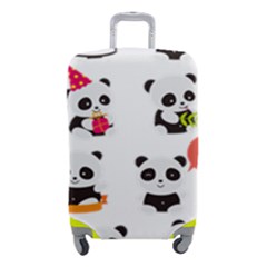 Giant Panda Bear Cuteness Luggage Cover (small) by Salman4z