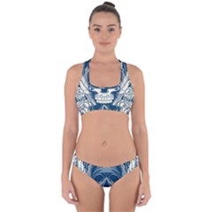 Skull Drawing Cross Back Hipster Bikini Set by Salman4z