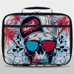 That Cool Graffiti Skull Full Print Lunch Bag by Salman4z