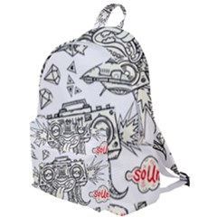 Drawing Clip Art Hand Painted Abstract Creative Space Squid Radio The Plain Backpack by Salman4z