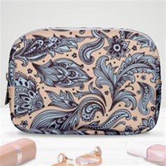 Texture Ornament Paisley Make Up Pouch (small) by Salman4z