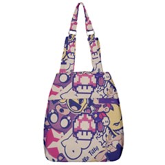 Retro Cartoon Hello Titty Parody Center Zip Backpack by Salman4z