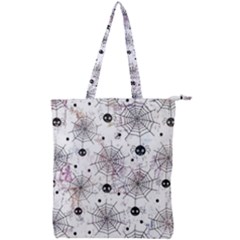 Creepy Spider Double Zip Up Tote Bag by Salman4z