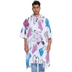 Medicine Men s Hooded Rain Ponchos by SychEva