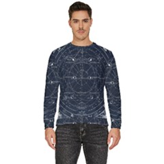 Vintage Astrology Poster Men s Fleece Sweatshirt by ConteMonfrey