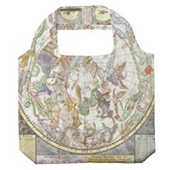 Vintage Astronomy  Premium Foldable Grocery Recycle Bag by ConteMonfrey