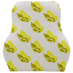 Yellow Butterflies On Their Own Way Car Seat Velour Cushion  by ConteMonfrey