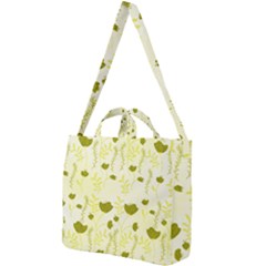 Yellow Classy Tulips  Square Shoulder Tote Bag by ConteMonfrey