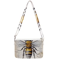 Bee Beekeeping Double Gusset Crossbody Bag by Simbadda