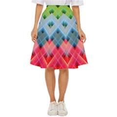 Graphics Colorful Colors Wallpaper Graphic Design Classic Short Skirt by Amaryn4rt