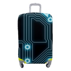 A Completely Seamless Background Design Circuitry Luggage Cover (small) by Amaryn4rt