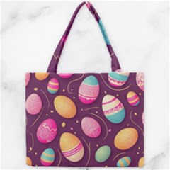 Easter Eggs Egg Mini Tote Bag by Ravend