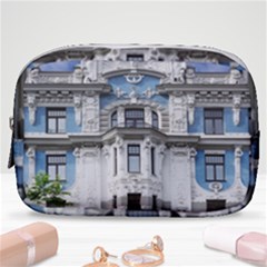 Squad Latvia Architecture Make Up Pouch (small) by Celenk