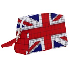 Union Jack Flag Uk Patriotic Wristlet Pouch Bag (large) by Celenk