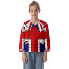 Union Jack Flag Uk Patriotic Kids  Sailor Shirt by Celenk