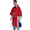 Union Jack Flag Uk Patriotic Men s Hooded Rain Ponchos View2