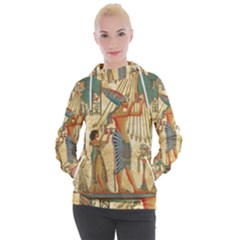 Egyptian Man Sun God Ra Amun Women s Hooded Pullover by Celenk