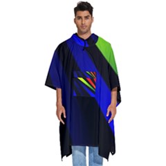 Graphic Design Computer Graphics Men s Hooded Rain Ponchos by Celenk