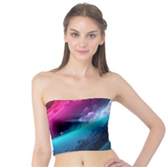 Abstract Art Artwork Tube Top by Uceng