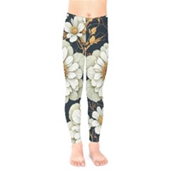 Fantasy People Mysticism Composing Fairytale Art Kids  Leggings by Uceng