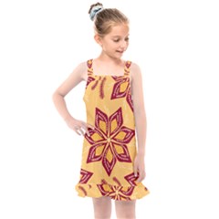 Flower Mandala Template Sketch Drawing Art Kids  Overall Dress by Uceng