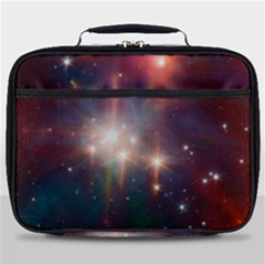 Astrology Astronomical Cluster Galaxy Nebula Full Print Lunch Bag by danenraven