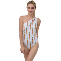 Carrot To One Side Swimsuit by SychEva