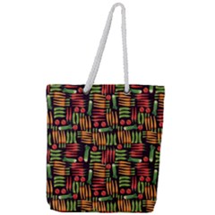 Vegetable Full Print Rope Handle Tote (large) by SychEva