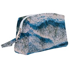 Waves Wave Nature Beach Wristlet Pouch Bag (large) by Salman4z