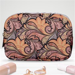 Colorful Background Artwork Pattern Floral Patterns Retro Paisley Make Up Pouch (small) by Salman4z