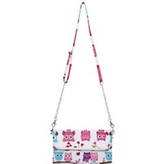 Owl Pattern Mini Crossbody Handbag by Salman4z