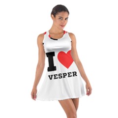 I Love Vesper Cotton Racerback Dress by ilovewhateva