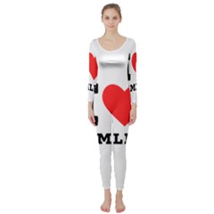 I Love Gimlet Long Sleeve Catsuit by ilovewhateva