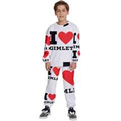 I Love Gimlet Kids  Sweatshirt Set by ilovewhateva