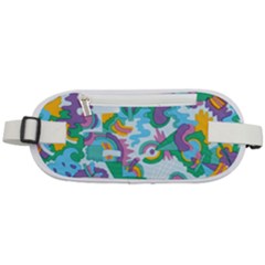 Pattern Hotdogtrap Rounded Waist Pouch by Salman4z