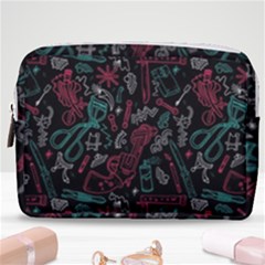 Abstract Pattern Make Up Pouch (medium) by Salman4z