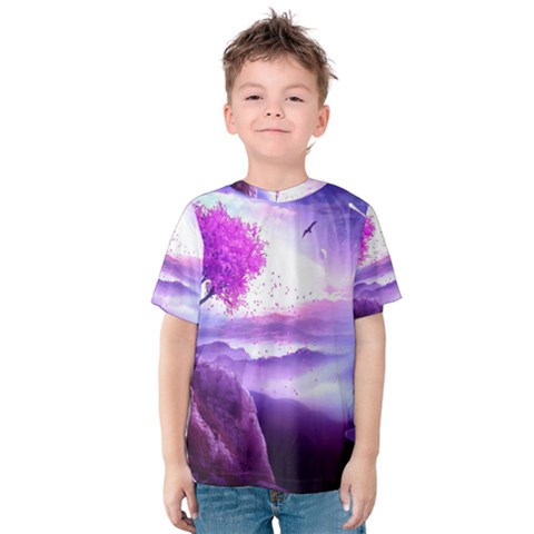 Fantasy World Kids  Cotton Tee by Salman4z