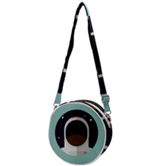 Astronaut Space Astronomy Universe Crossbody Circle Bag by Salman4z