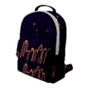 Skyscraper Town Urban Towers Flap Pocket Backpack (Large) View1