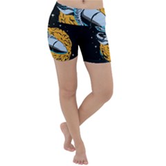 Astronaut Planet Space Science Lightweight Velour Yoga Shorts by Salman4z