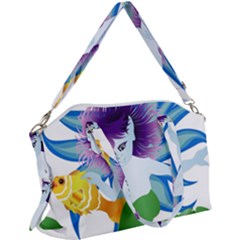 Mermaid Fantasy Undersea Merman Canvas Crossbody Bag by Salman4z